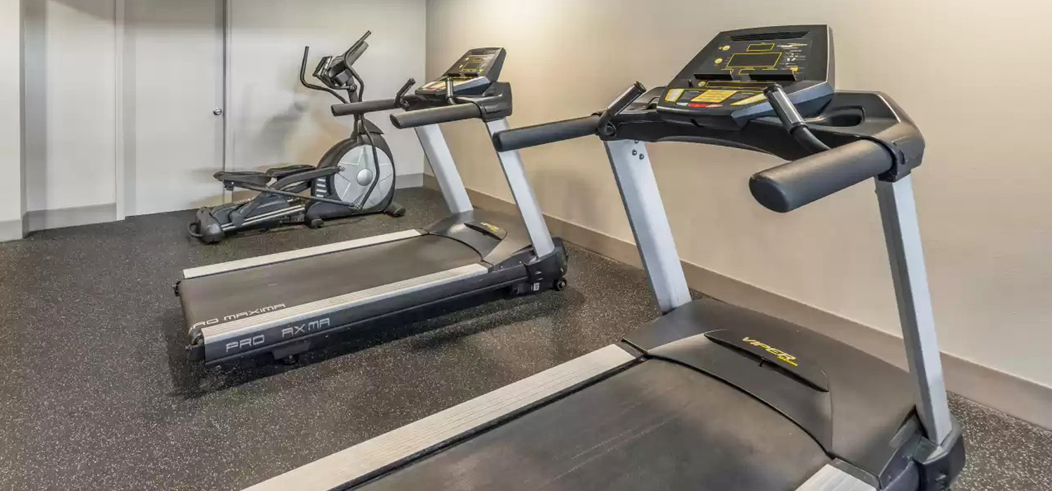 Well Maintained Fitness Center